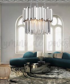 candelabru scaly silver
