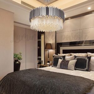candelabru scaly silver
