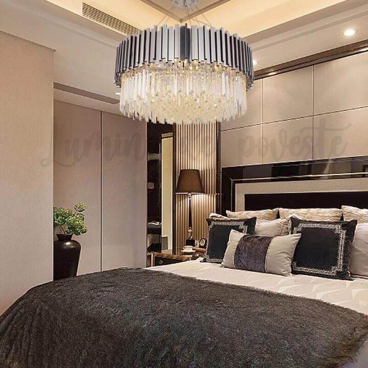 candelabru scaly silver