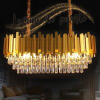 candelabru auriu