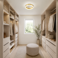 Aplica LED 30W Round Gold