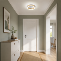 Aplica LED 30W Round Gold
