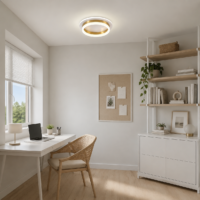 Aplica LED 30W Round Gold