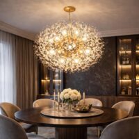 Candelabru Explosion Gold