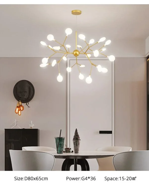 Poza pentru Candelabru LED 45W White Pearl 700