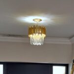 Candelabru Scaly Gold 300 photo review