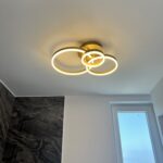 Lustra LED 112W Minimalist 3 Gold Mini photo review