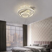 Lustra LED 100W Krystal Geometric Round