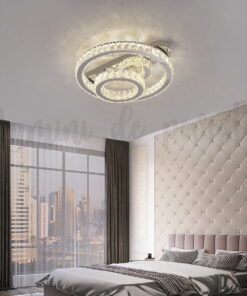 Lustra LED 100W Krystal Geometric Round