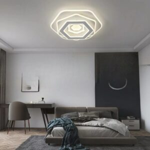 Plafoniera LED 204W Hexagonal 3-500