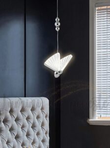 candelabru led butterfly