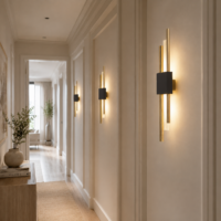 Aplica LED Perete Shape Black