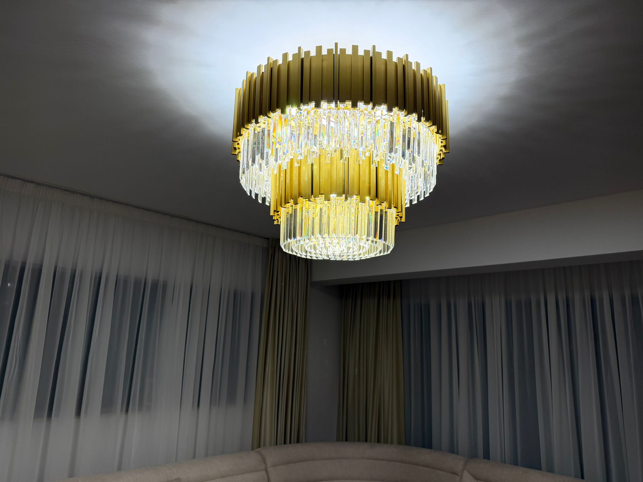 Candelabru Scaly Gold 80+55 Matte photo review