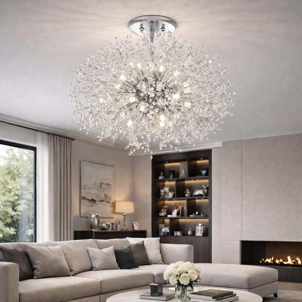 Candelabru Explosion Silver XL Candelabru Explosion Silver XL