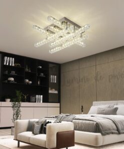 Lustra LED Krystal Zig Zag