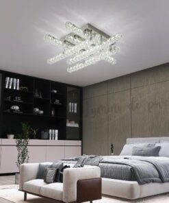 Lustra LED Krystal Zig Zag