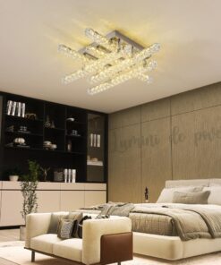 Lustra LED Krystal Zig Zag