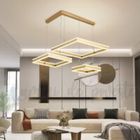 Candelabru LED Balance Minimalist Gold