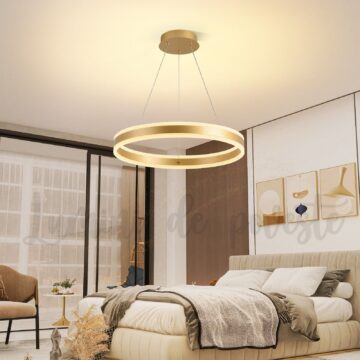 Candelabru LED Minimalist 1 Gold