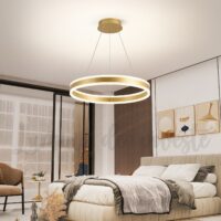 Candelabru LED Minimalist 1 Gold