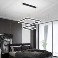 Candelabru LED Minimalist 2 Square