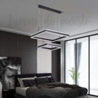 Candelabru LED Minimalist 2 Square