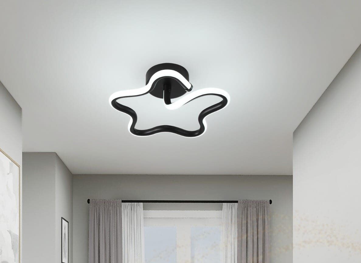 Aplica LED 32W Star Negru Aplica LED 32W Star Negru