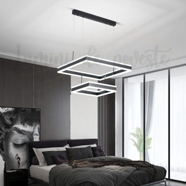Candelabru LED Minimalist 2 Square