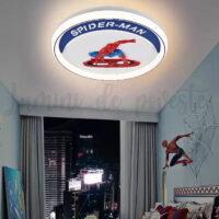 lustra led spiderman