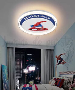 lustra led spiderman