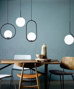 Pendul LED Moon Black