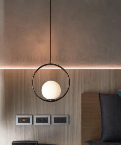 Pendul LED Moon Black