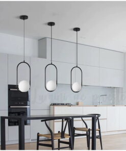 Pendul LED Moon Black