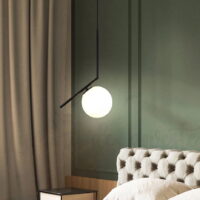 Pendul LED Moon Black