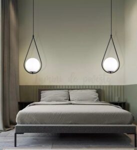 Pendul LED Moon Black