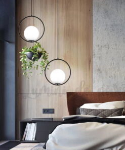 Pendul LED Moon Black