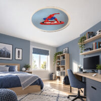 Lustra LED 80W Spider Man, Telecomanda