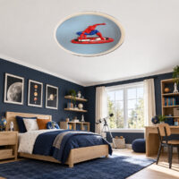 Lustra LED 80W Spider Man, Telecomanda