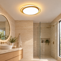 Lustra LED 96W Double Gold (Aurie) 500