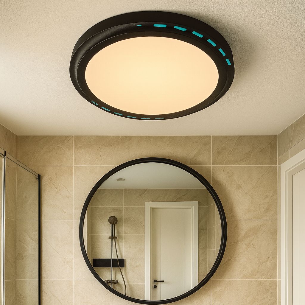 Lustra LED Atlantico Black Lustra LED Atlantico Black