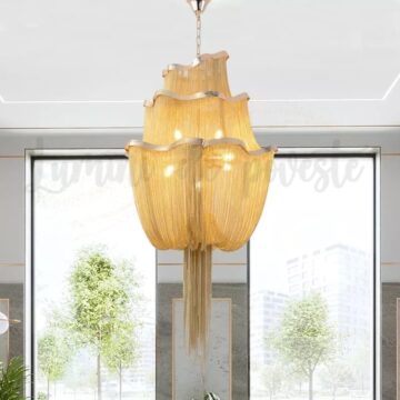 Candelabru zalle gold