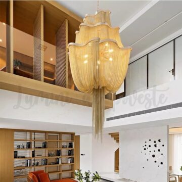 Candelabru zalle gold
