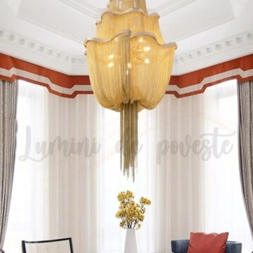 Candelabru zalle gold