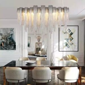 Candelabru Zalle Silver Dining 90x30x65