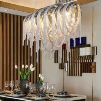 Candelabru Zalle Silver Dining 90x30x65