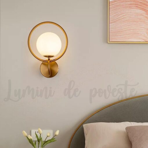 Aplcia LED Moon Round