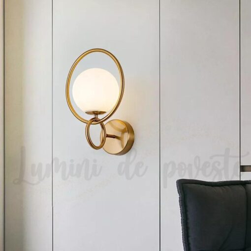 Aplcia LED Moon Round