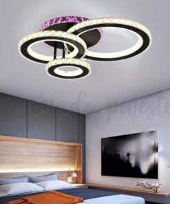 lustra led krystal 3