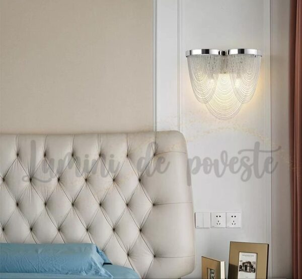 Aplica Zalle Silver 30x30