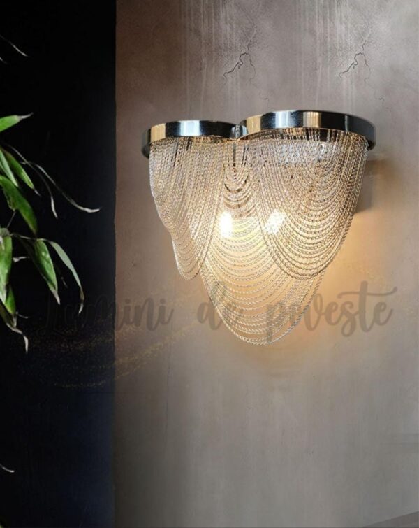 Aplica Zalle Silver 30x30